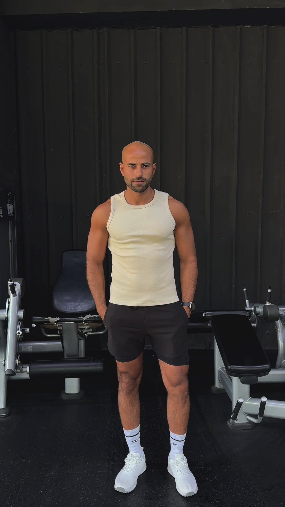 Viga Compressing Ribbed Tank top