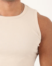 Viga Compressing Ribbed Tank top