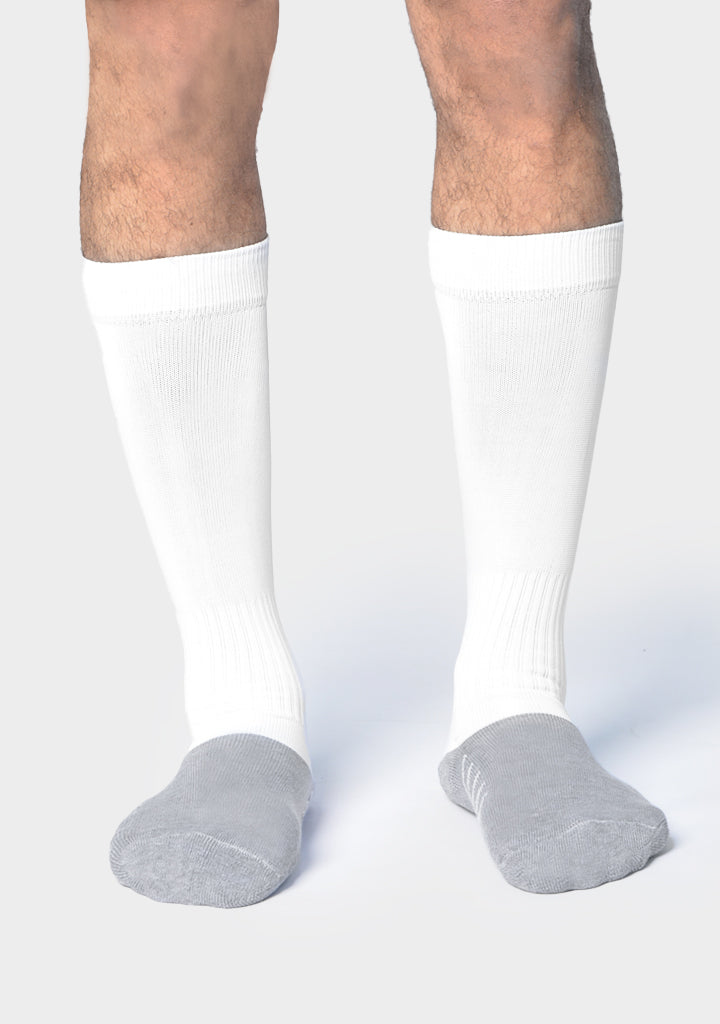 Unisex Soccer Socks Grey