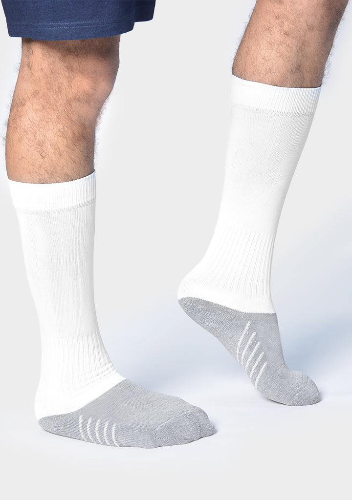 Unisex Soccer Socks Grey