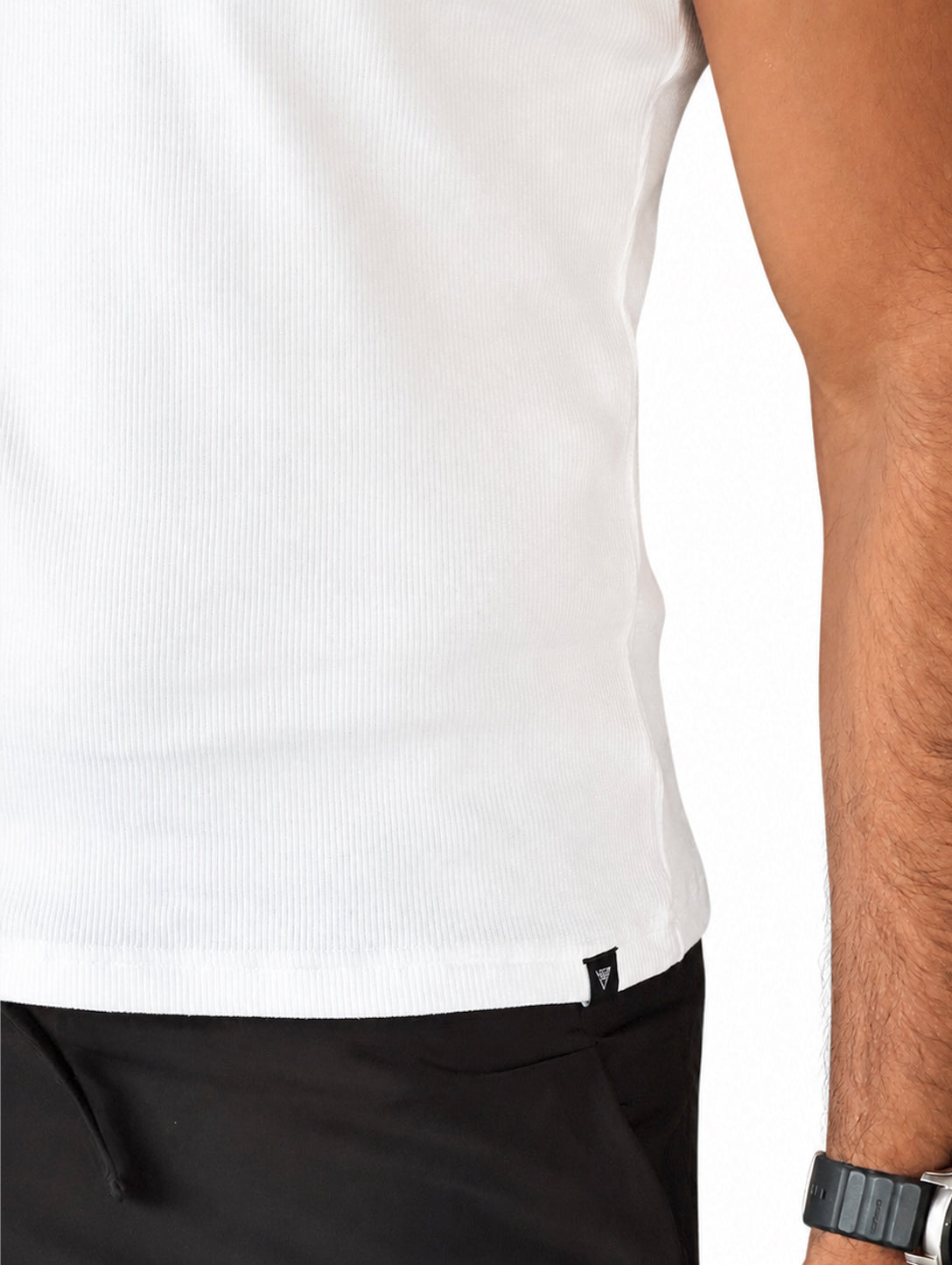 Viga Compressing Ribbed Tank top