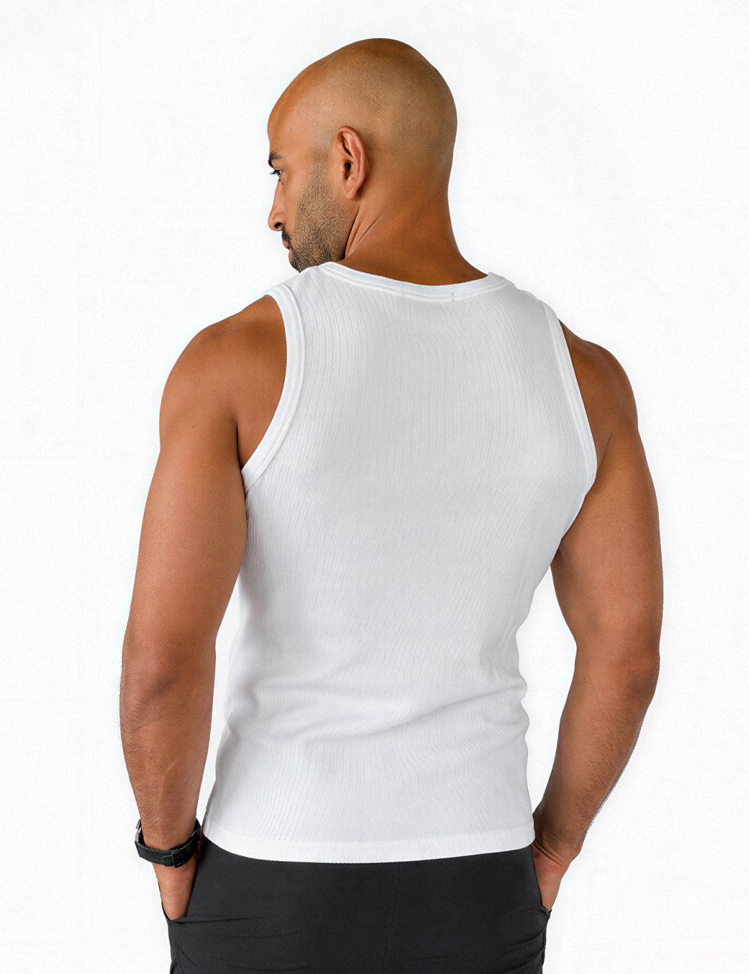 Viga Compressing Ribbed Tank top