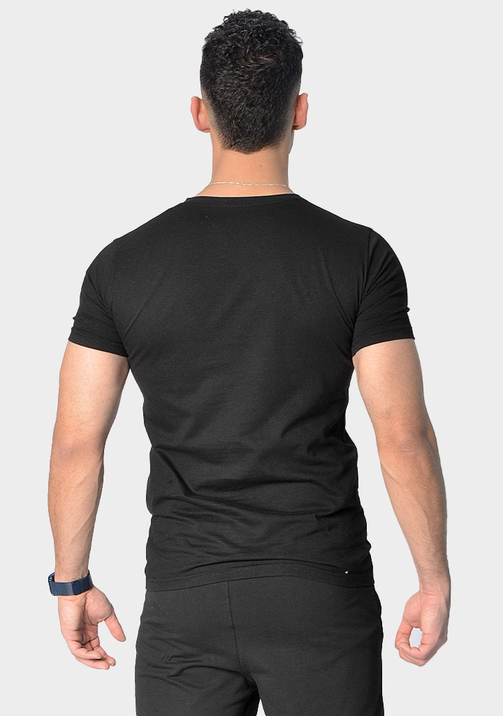 Cotton V-neck T-shirt