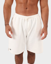 White Viga 24/7 milton shorts — everyday cotton shorts