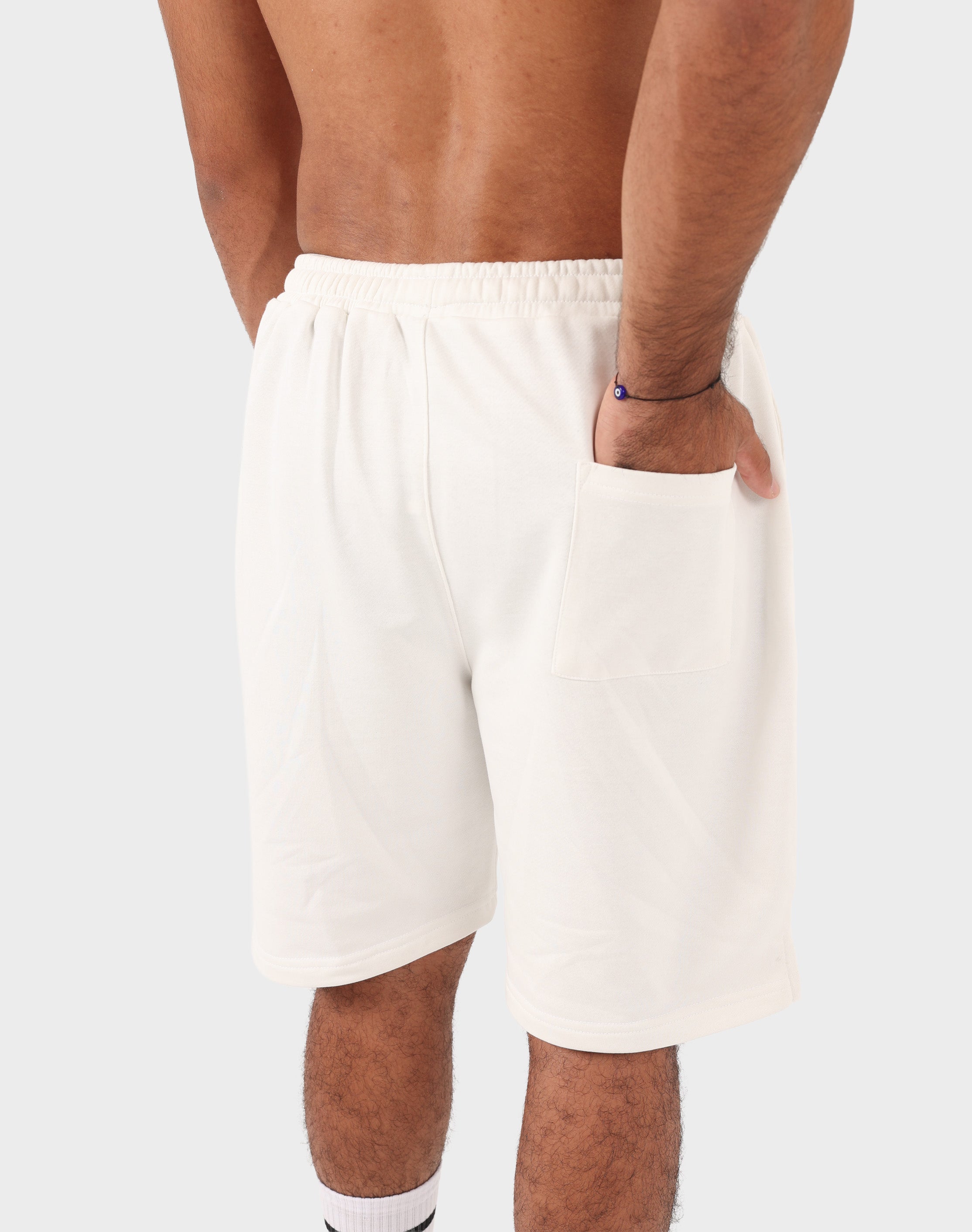 White Viga 24/7 Shorts — front view