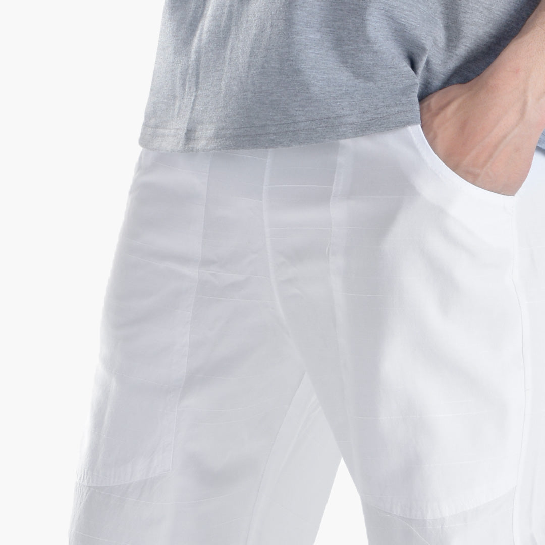 Basic regular fit linen pants