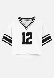 Doe Basketball Crop Top