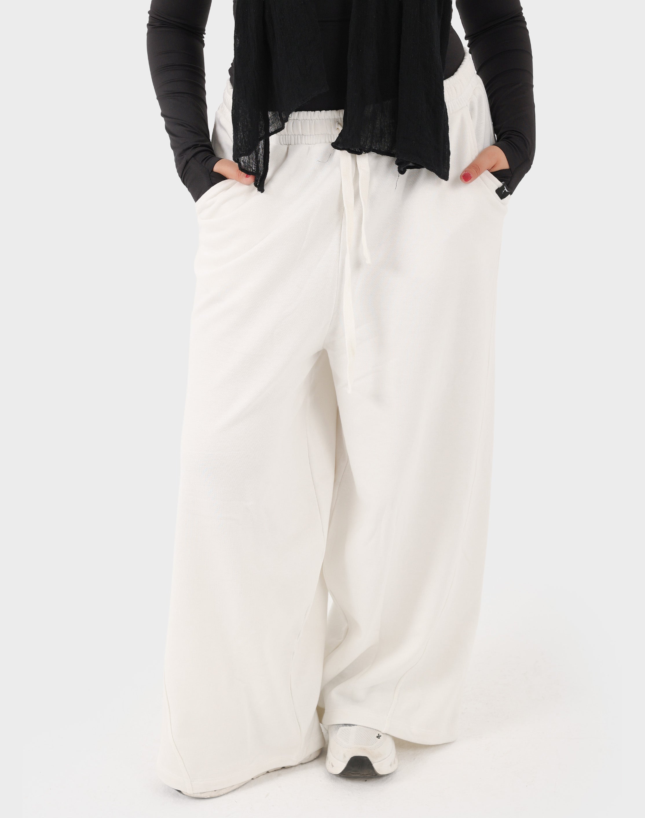White Doe Cloud Fit Pants — women's oversized cotton pants