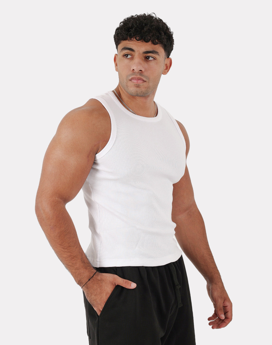 Viga Compressing Ribbed Tank top