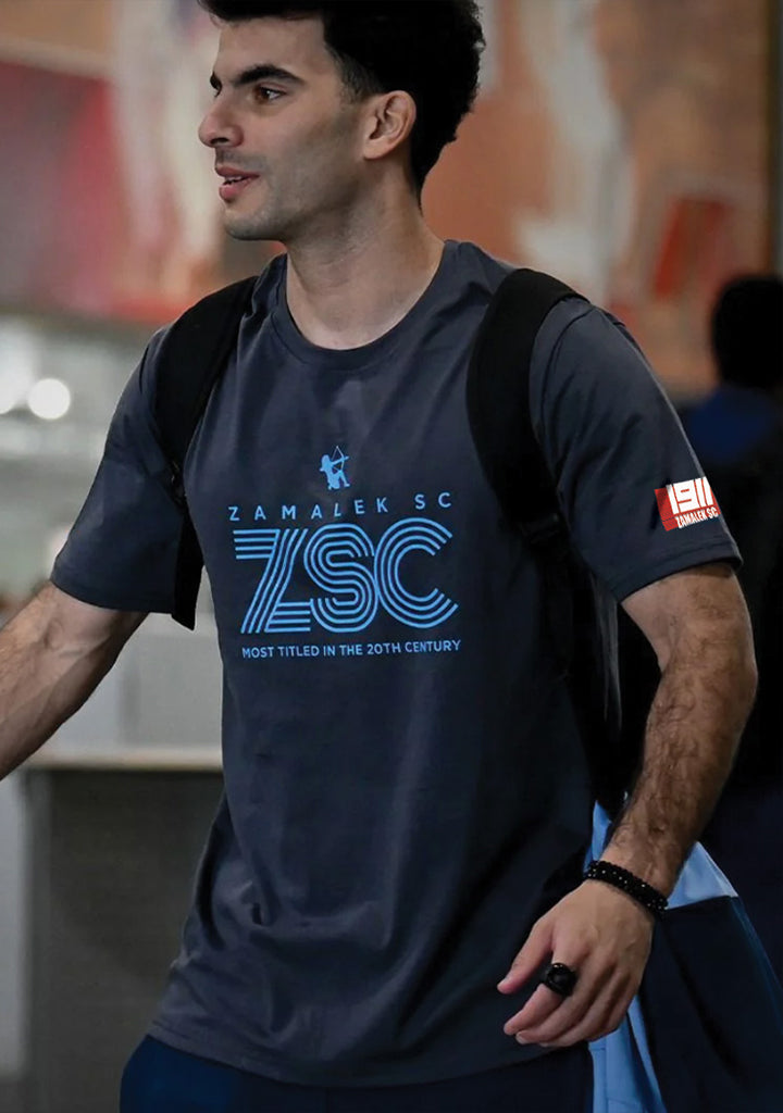 Zamalek Grey Leisure T-shirt