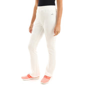 High waist flare yoga pants - Off white/ Grey - Champsland