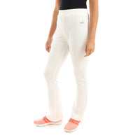 High waist flare yoga pants - Off white/ Grey - Champsland